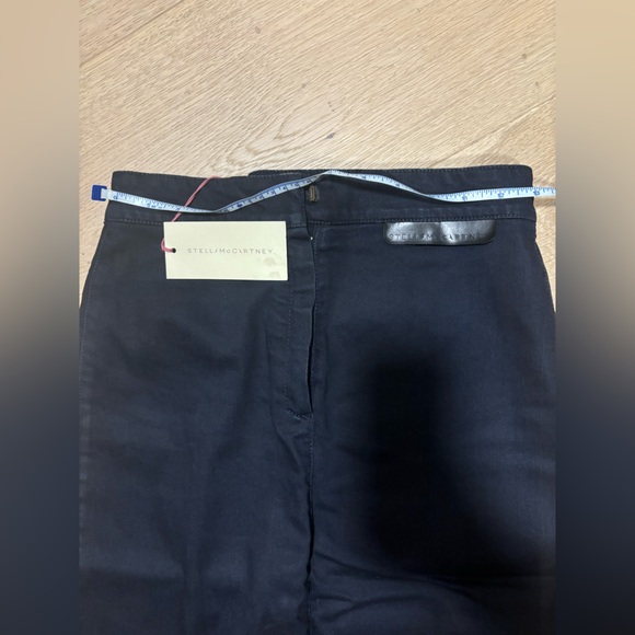 Almost black dark blue designer denim skirt. - Picture 2 of 4